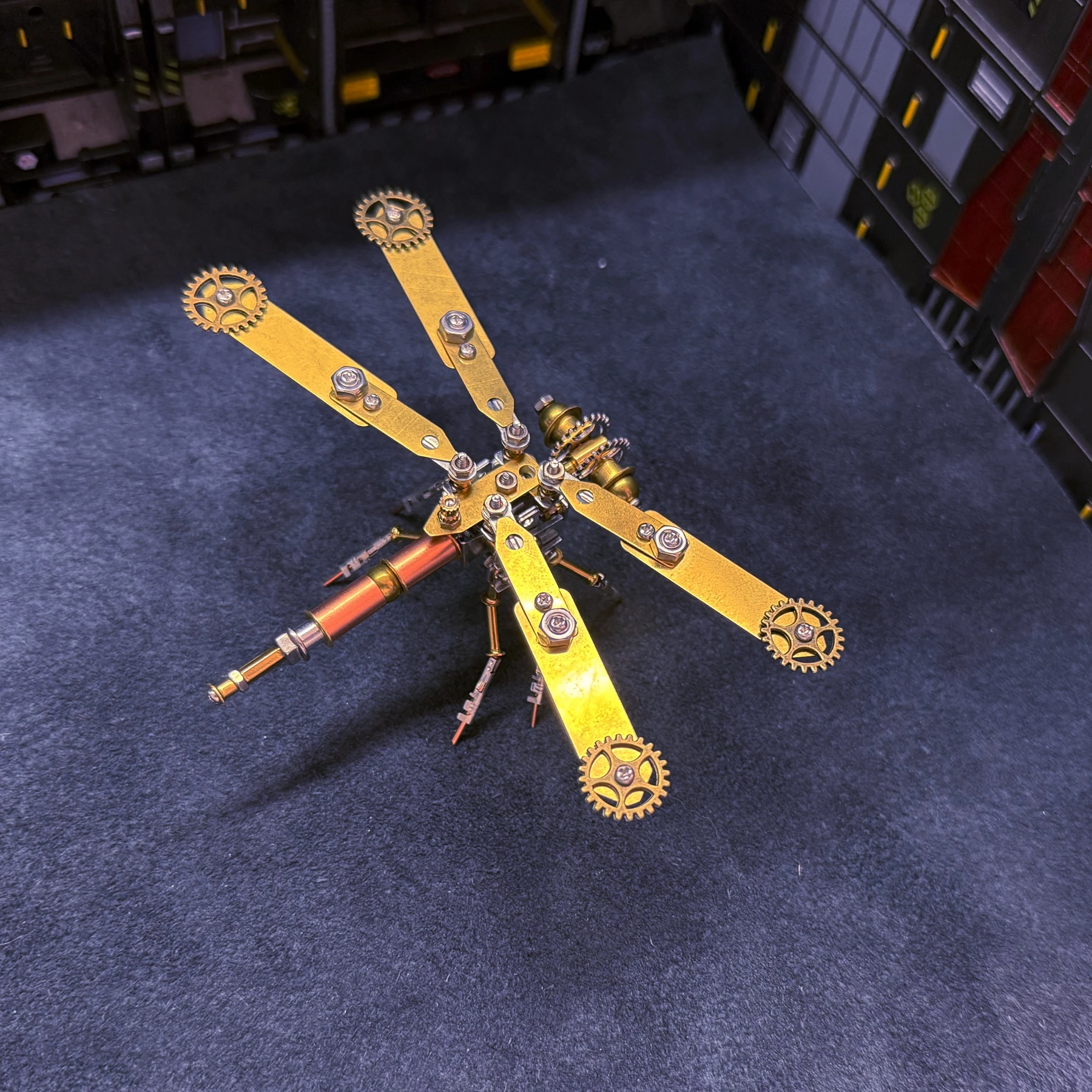 

3D Insect dragonfly Brass Puzzle Steampunk Ant Metal Model Puzzle DIY Craft Kit Great Gifts Teens and Adults Personalized