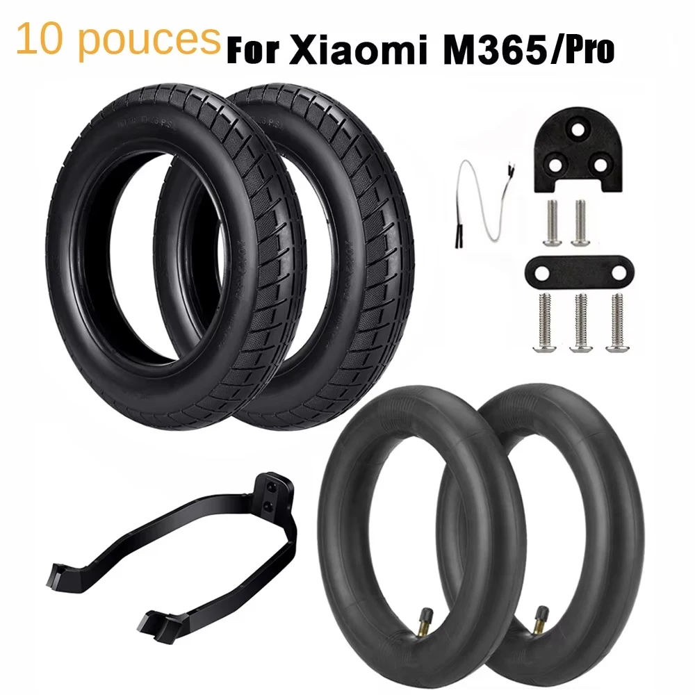 Pour Xiaomi M365 PRO Scooter électrique 10 pouces ensemble de pneus intérieurs et extérieurs 10 pouces pneu modifié renforcé Stable résistant 10*2