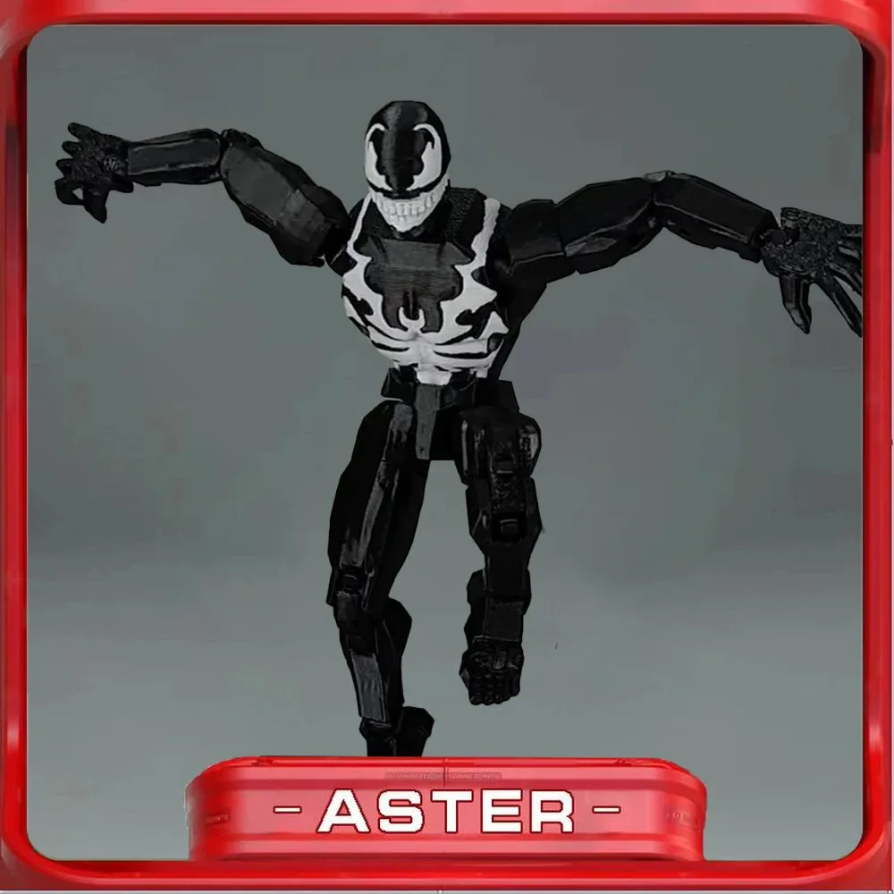 

Superheros Moving Joints Action Figures Anime Multi-Jointed Shapeshift Mannequin Model 3D Printed Desktop Room Decorations Toy
