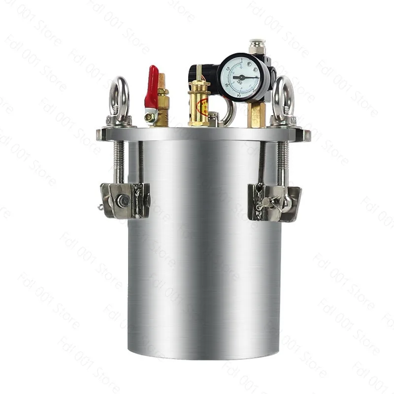 

5L Stainless Carbon Steel Pressure Distributor Dispensing Bucket With Safety Regulating