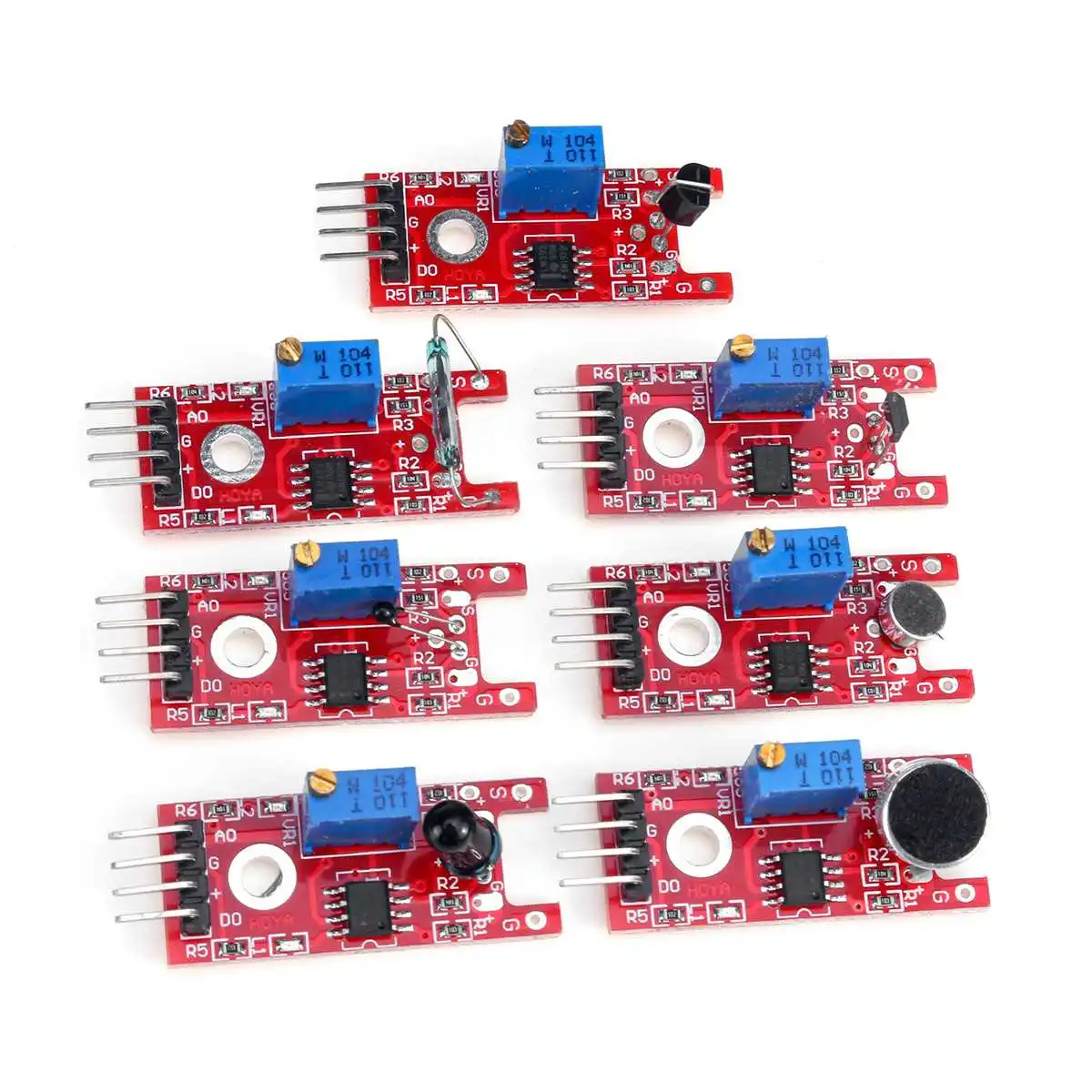 45 IN 1/37 IN 1 Sensor Module Starter Kits Set For Raspberry Pi Education Bag Package