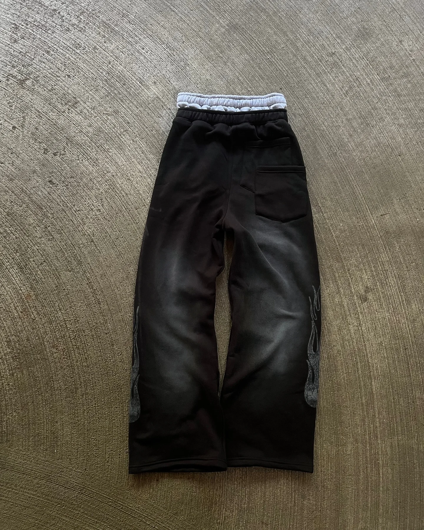 Y2K-Pantalon de sport brodé avec lettre rétro, pantalon décontracté à double ceinture, rue haute, Hip Hop, Harajuku, fjku, document bloqué, nouveau