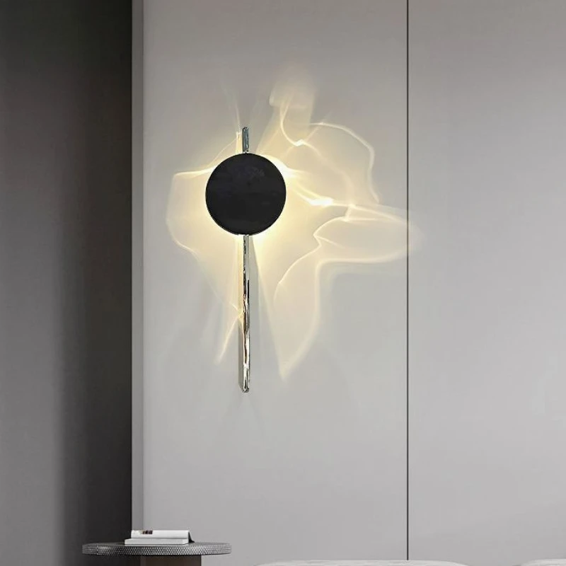 

Minimalist LED Lamp Living Room Background Wall Lamp Foyer Bedroom Bedside LED Wall Lamp Aisle Atmosphere Creative Wall Hanging