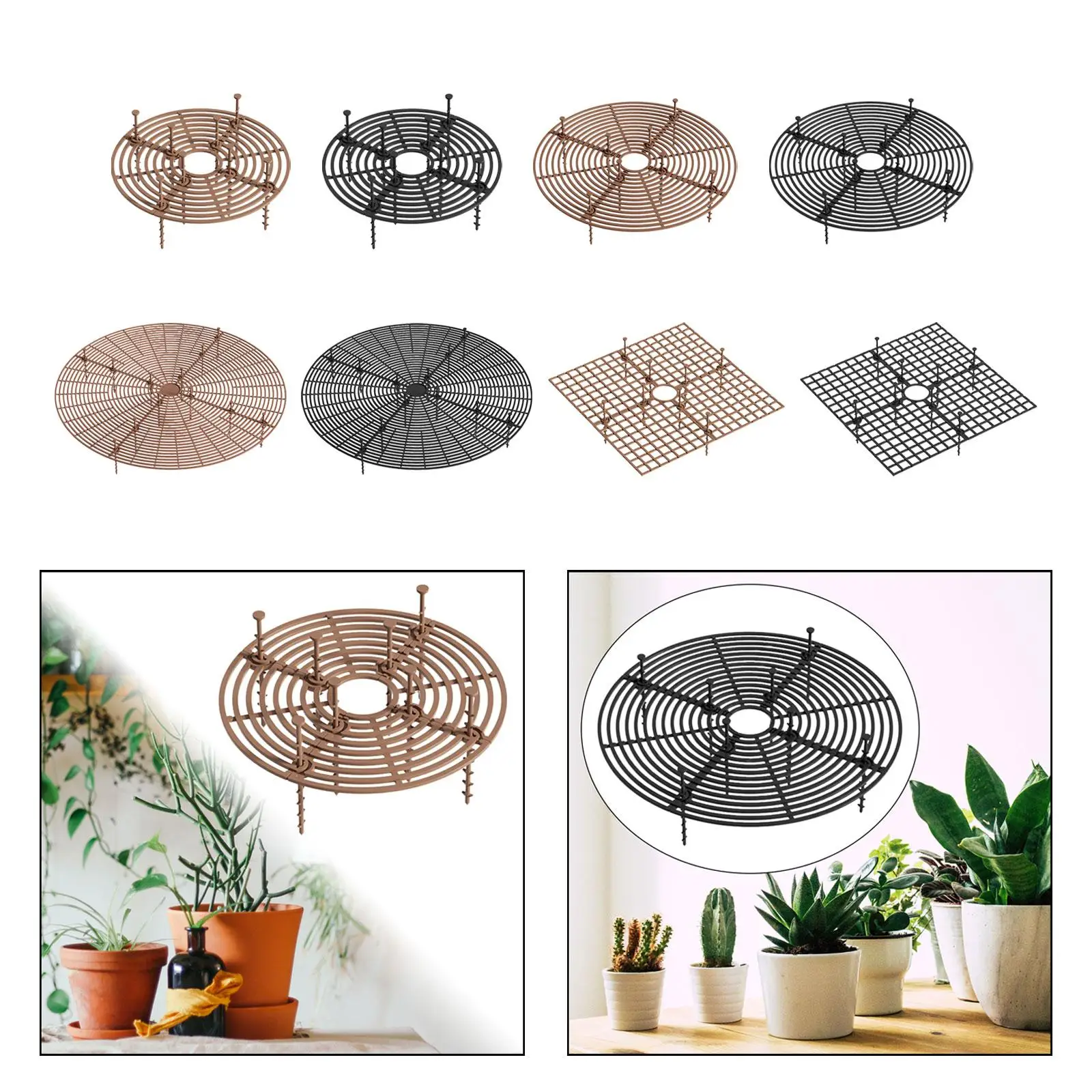 

Режущаяся крышка для цветов, садовая пробка для копания кошек, сетка для горшка для растений