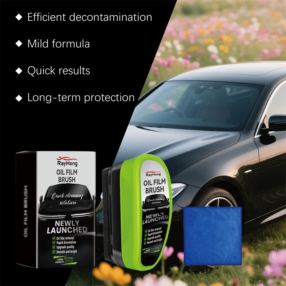 Automotive Glass Anti-Fog Stain Remover Kit Complete Kit For Comprehensive Glass Care For Car Care