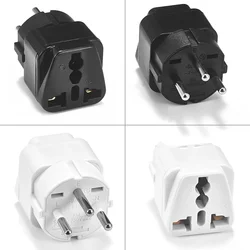 Universal Israel Plug Adapter AC Converter US AU UK EU To IL Israel 3 Pin Type H Travel Power Adapter Outlet Wall Charger Socket