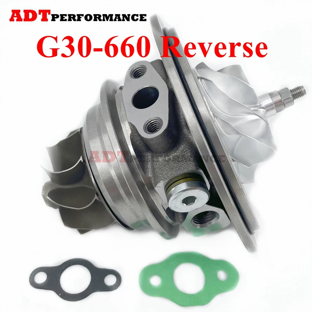 G30-660 G-Series 54mm G30 660 Reverse CHRA Turbo Cartridge 880694-5001S Ceramic Dual Ball Bearing Billet Wheel Performance