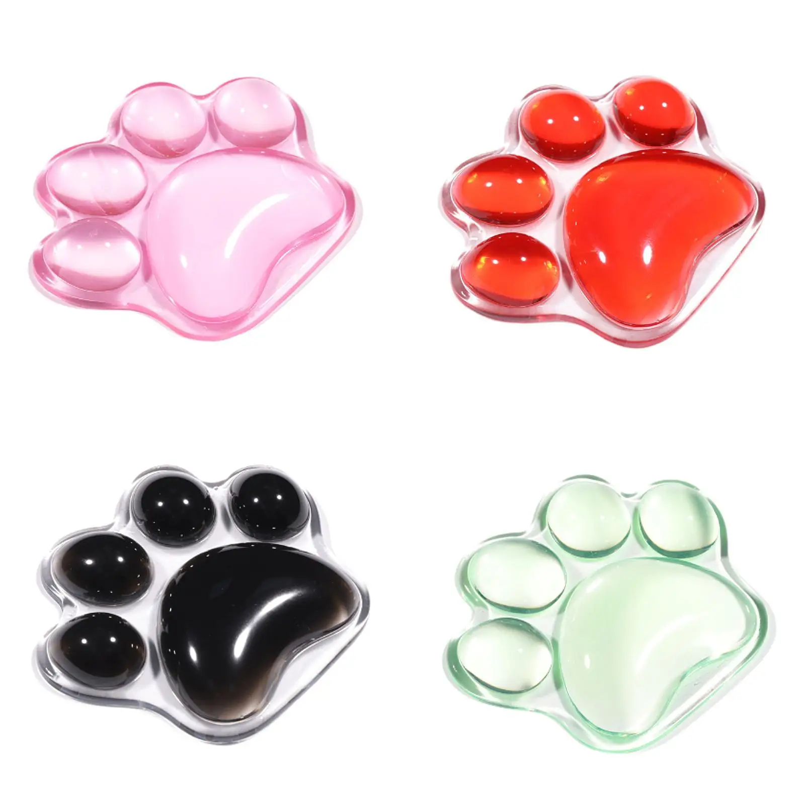 Гелевая подставка для запястий для мыши, гладкая поверхность, силиконовый удобный эргономичный мягкий коврик для запястья, поддержка игрового компьютера, настольного компьютера