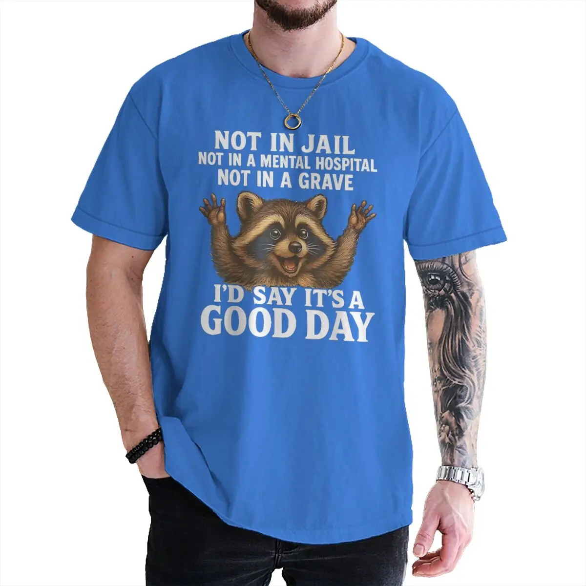 Raccoon Meme T-shirt Men Women 
