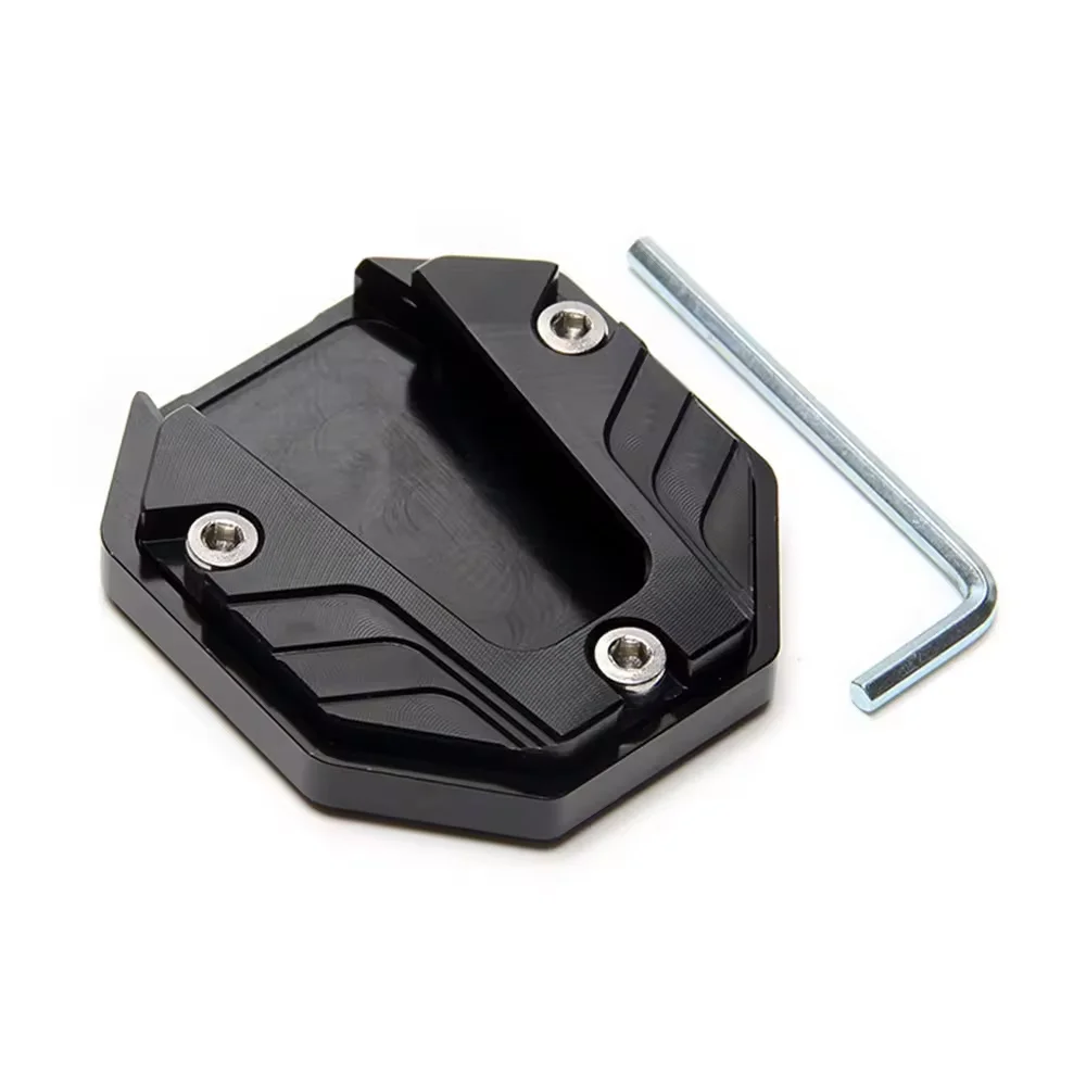 AliExpress NONE Scooter Motorbike Accessories Extension Foot Pad Support Plate Aluminum Alloy Motorcycle Bike Kickstand Extender Foot Side Stand