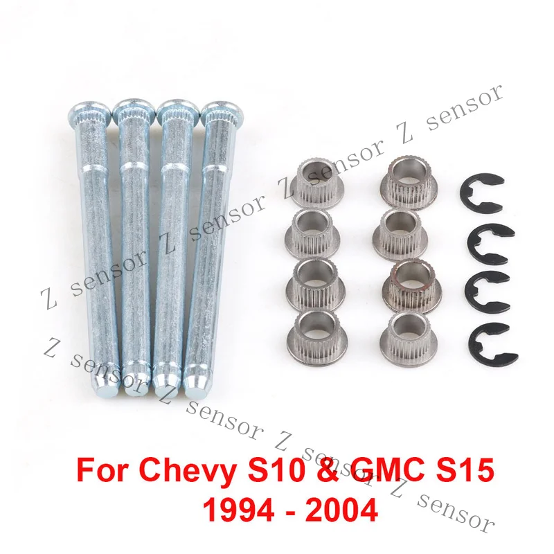 Z+ Door Hinge Pin Bushing Kit For Chevy S10 GMC Sonoma S15 1994-2004 Blazer Jimmy