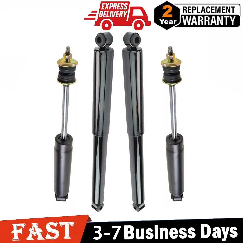 Front Rear Shock Absorber Kit Set of 4 for F150 F250 F350 2WD Pickup Truck