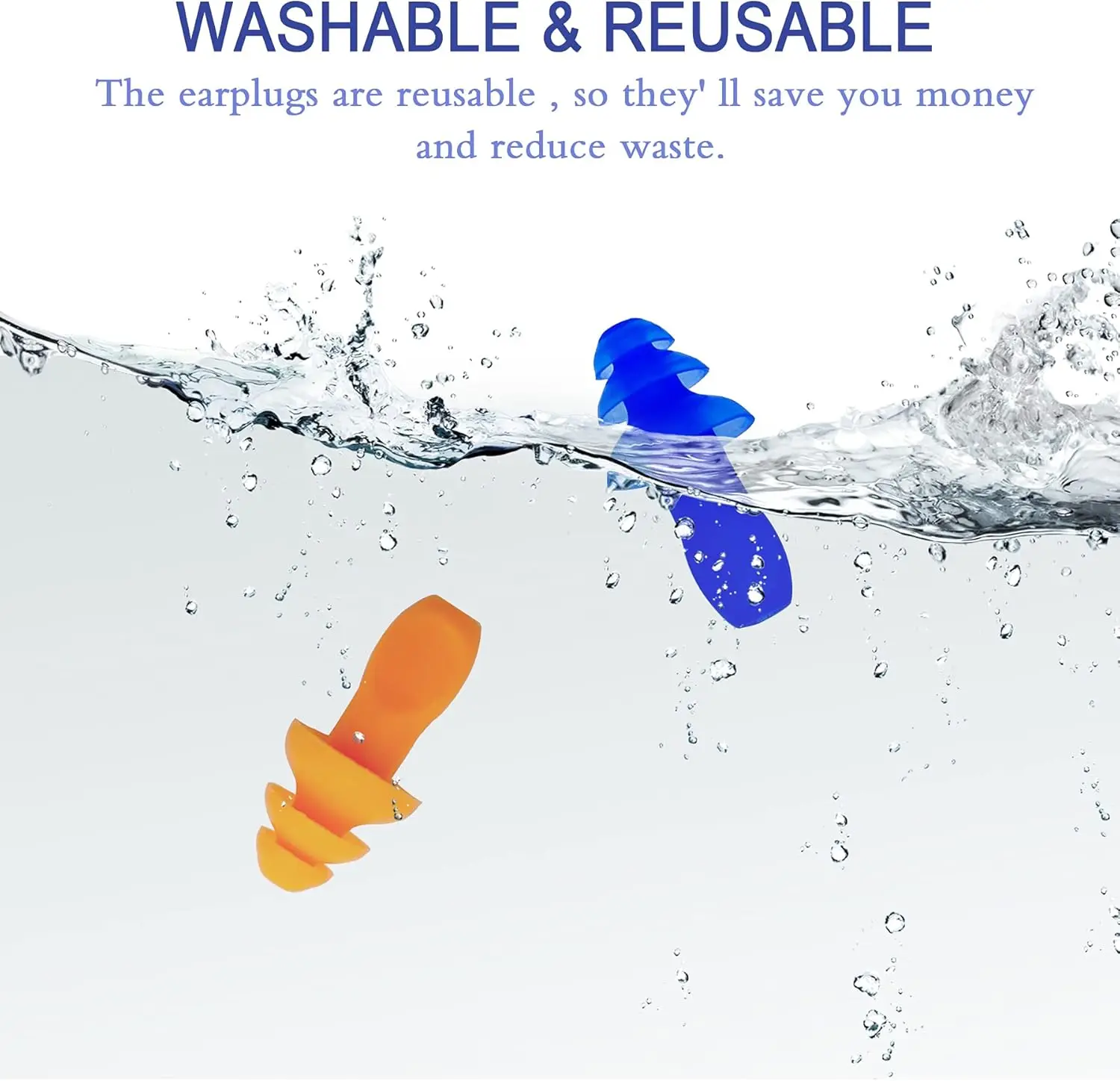 Anti Lost Silicone Corded Ear Plug Protector Reusable Hearing Protection Noise Reduction Safe Swimming Work Earplugs With Rope