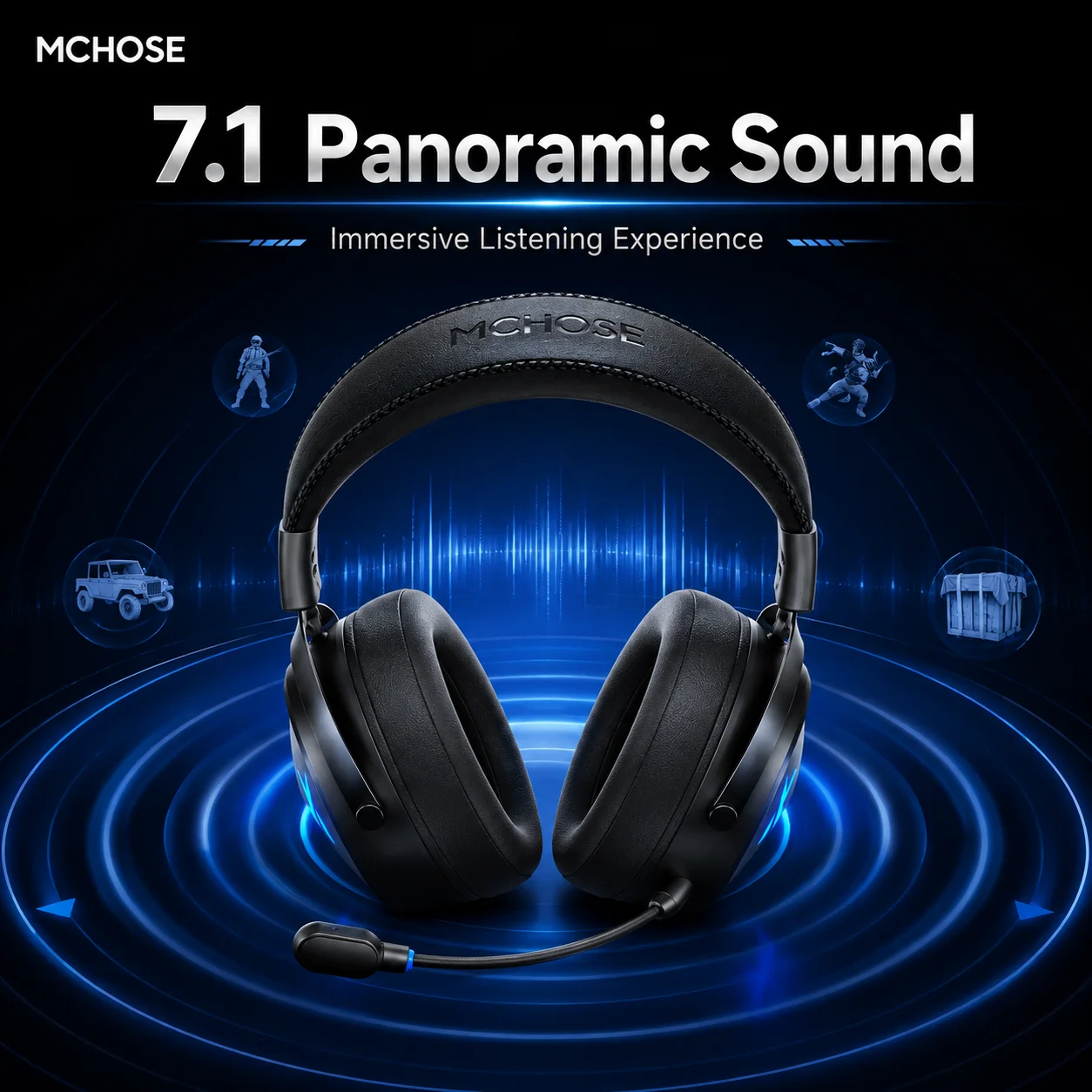 Auriculares Inalámbricos para  - Gaming Headset 7.1 reseña y precio