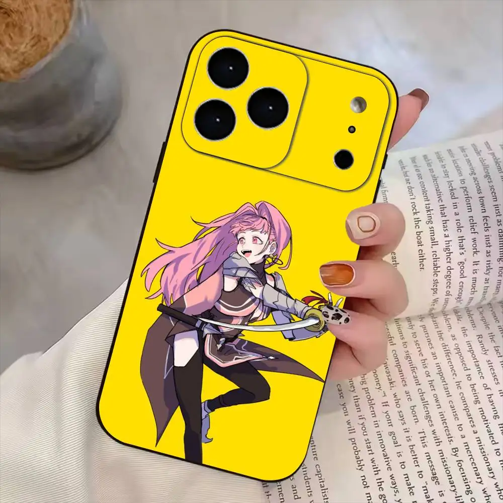 Hilda F-Fire Emblem Three Houses  Phone Case For iPhone 17,16,15,14,13,12,11 Plus,Pro Max,Soft Silicone Cover