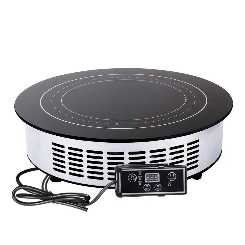 3500W High Power Electric Ceramic Stove 250mm Drop-in Wired Control Infrared Heater Commercial Tea Coffee