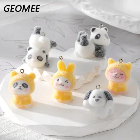 2pcs 몰려 들고 비옷 토끼 팬더 개 수지 매력 귀걸이 키 체인에 대 한 Kawaii 3D 동물 펜 던 트 Diy 쥬얼리 만들기 Best5 2pcs 몰려 들고 비옷 토끼 팬더 개 수지 매력 귀걸이 키 체인에 대 한 Kawaii 3D 동물 펜 던 트 Diy 쥬얼리 만들기 Best5