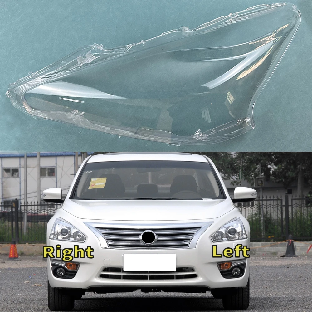

For Nissan Teana 2013 2014 2015 Headlamp Lamp Cover Headlight Shell Transparent Mask Lens Plexiglass Replace Original Lampshade