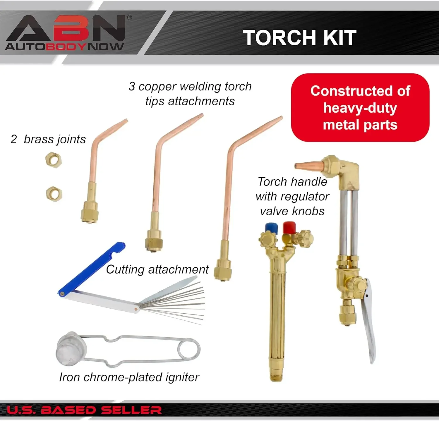 EUA Oxigênio E Acetileno Kit De Tocha, Metal Kit De Tocha De Corte, Portátil Conjunto De Tocha De Corte, Ferramentas De Soldador, 10 Pcs, 2024