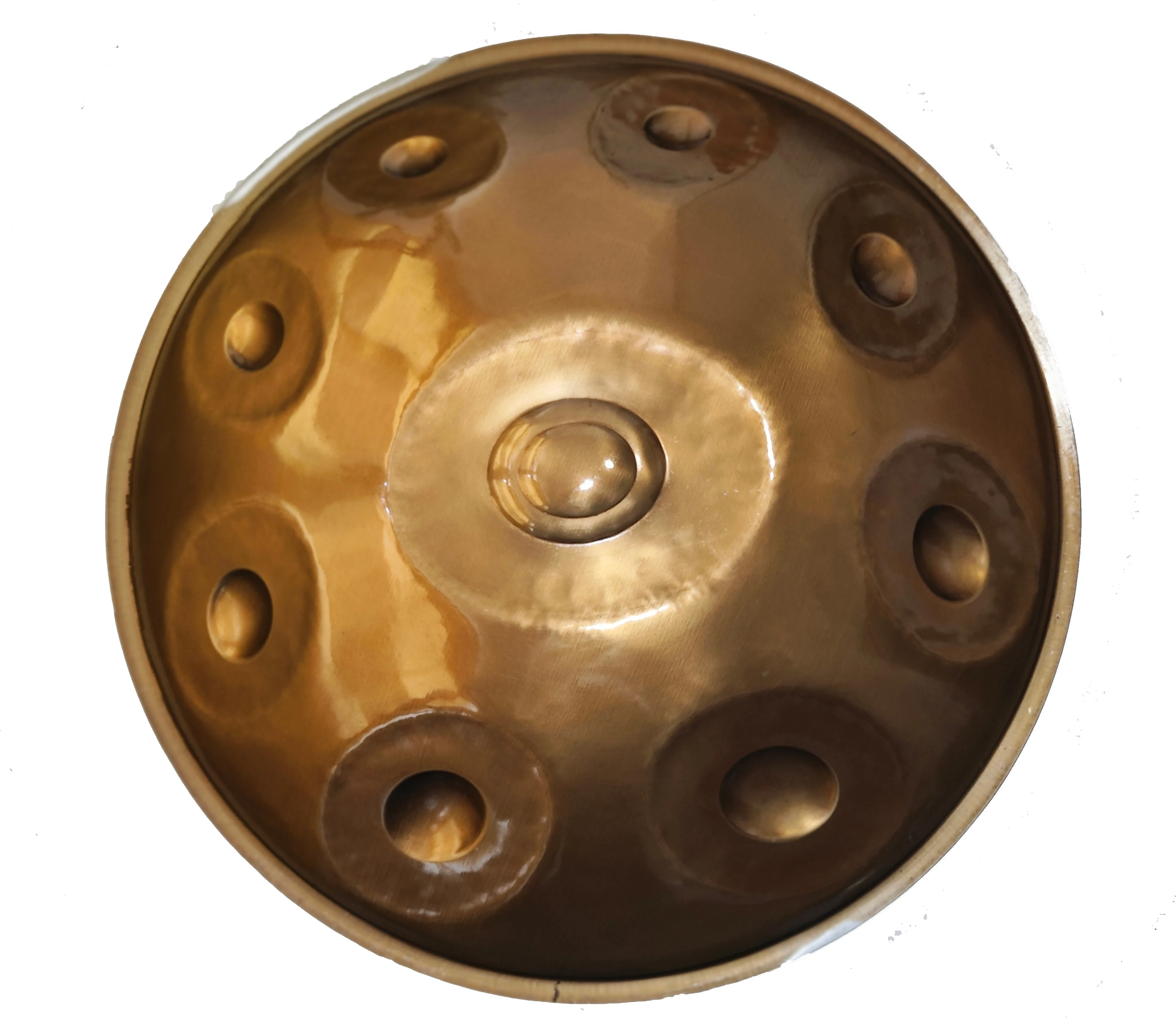 Fully Handmade B2 Celtic Amara Handpan, Nitrided Steel Hand Pan Percussion Instrument for Sound Healing Yoga Meditation