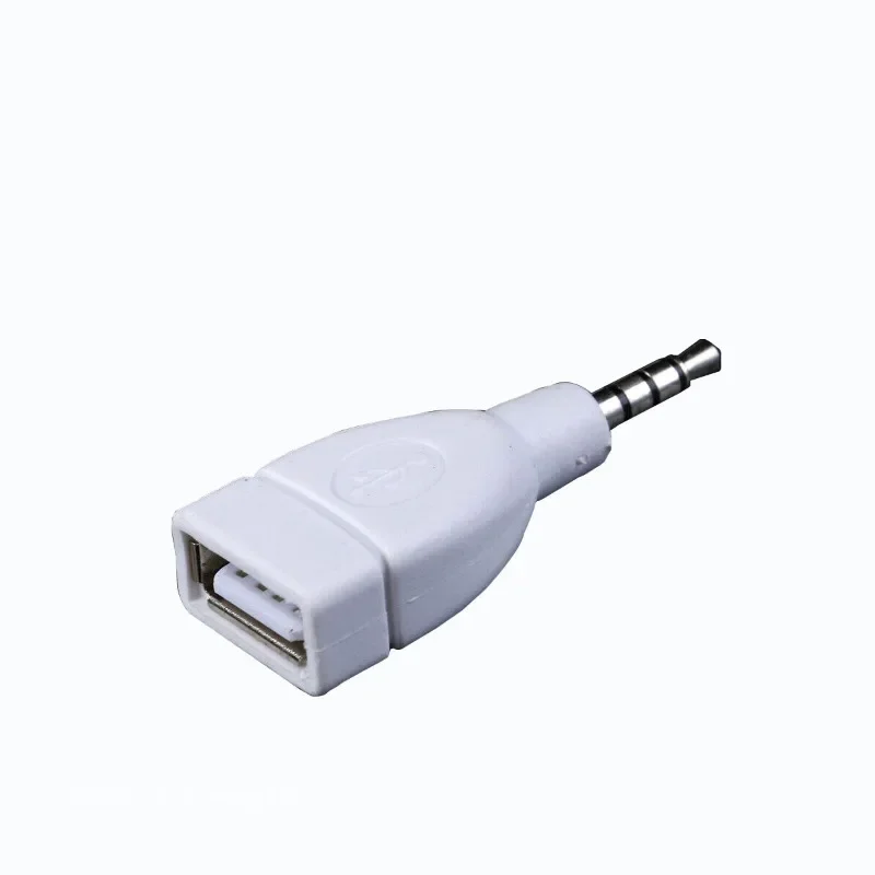 Convertisseur audio AUX mâle vers USB 3.5 femelle, prise jack, adaptateur pour voiture, 1 téraoctet, clé USB, 2.0mm