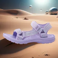 Summer Children Girls Sandals Breathable Sports Non-slip Outdoor Beach Shoes Kids Casual Walking Sandalies Shoes Size 30-38
