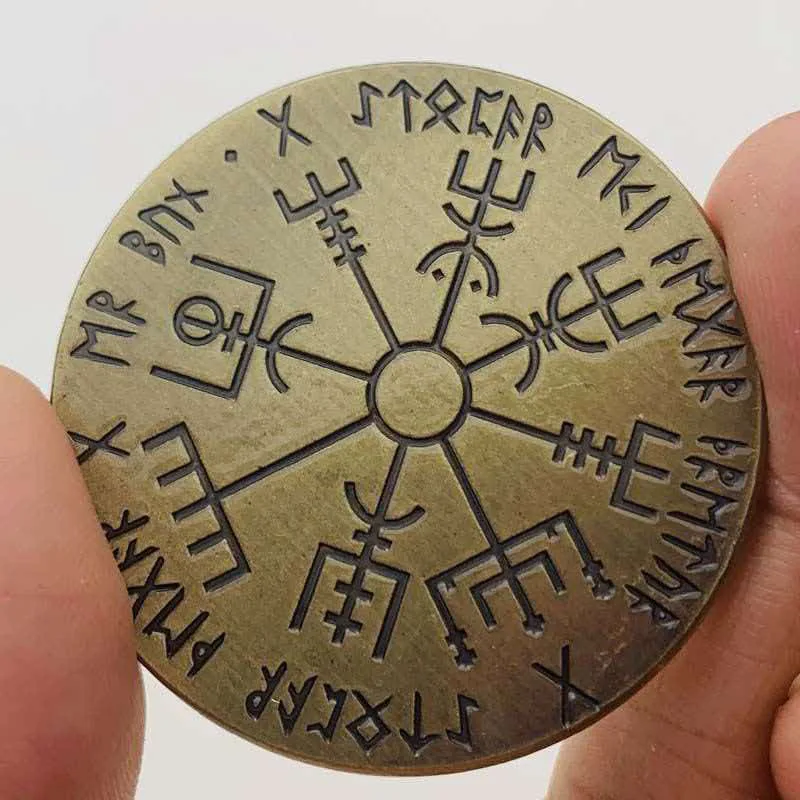Solomon Sun Array Lucky Challenge Coin Fidget Toys Adults ADHD And Anxiety Quiet Relieve Stress Antique Commemorative Gifts