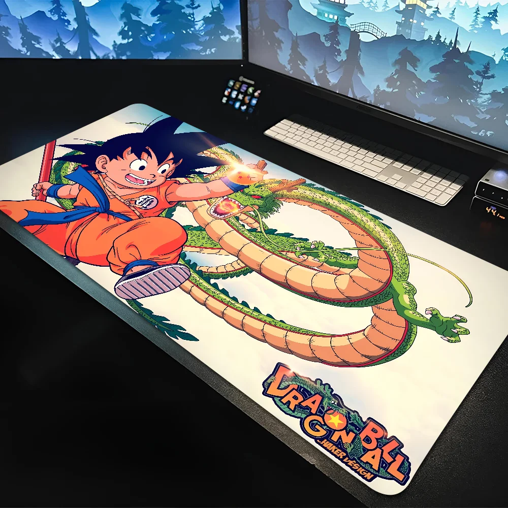 Anime Mousepad Large Gaming Mouse Pad LockEdge Thickened Computer Keyboard Table Desk Mat D-Dragon-n Ball