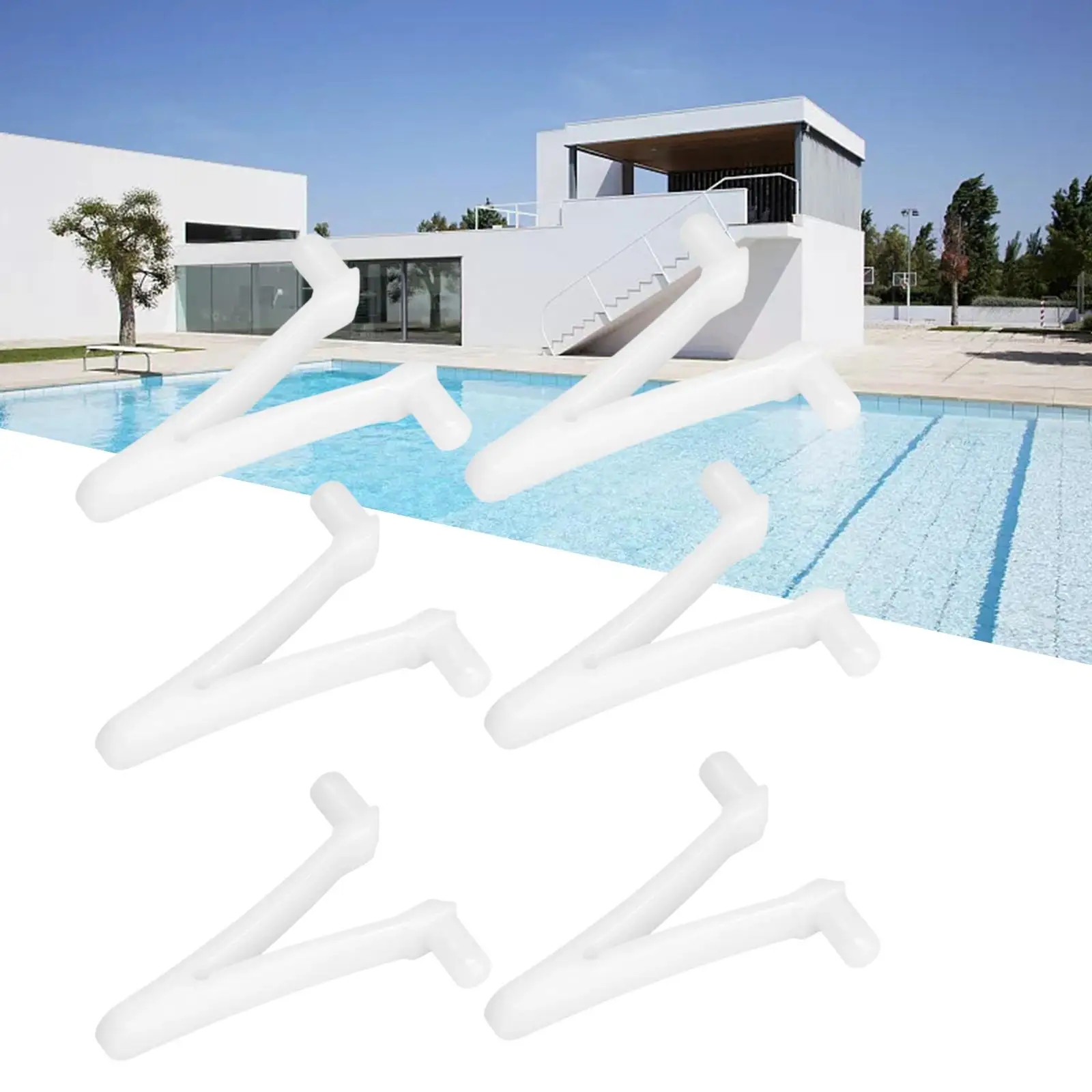 6x Cleaning Brush Tools Swimming Pool for Accessories Fitments Replacement