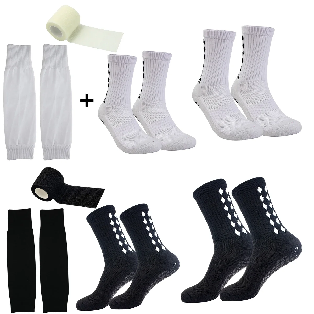 جوارب رياضية مكونة من 3 قطع للرجال والكبار والأطفال، جوارب عصرية لكرة السلة وكرة القدم والصيف بلون سادة وقابلة للتنفس للياقة البدنية