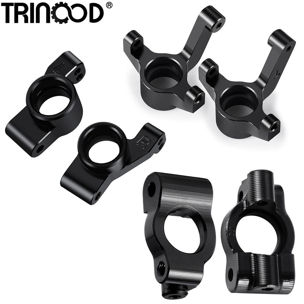 TRINOOD Alu Alloy Front Steering Knuckle Rear Cups C Base Housing for 1/24 LO-SI Mini-B RC Crawler Car Upgrade Parts