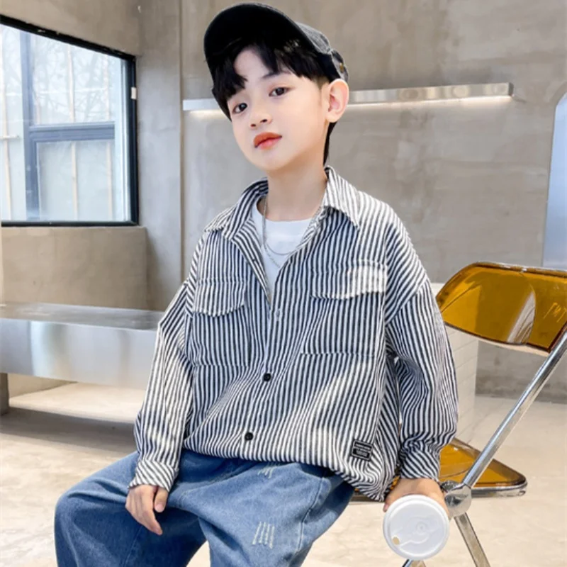 2025 Cardigan Spring Autumn Shirts Outwear Sunscreen Beach Children's Clothin Boys Baby's Kids Blouse Coat Jacket Outwear Cotton