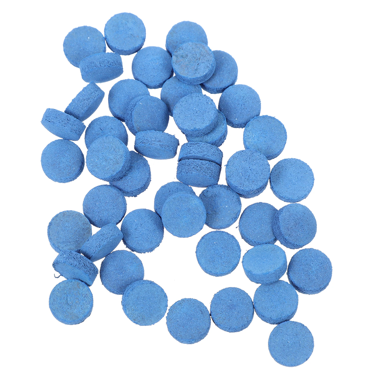 

50pcs Billiard Cue Tips Replacement Snooker Pool Accessories Stick Blue Man Long Life Service Easy Control