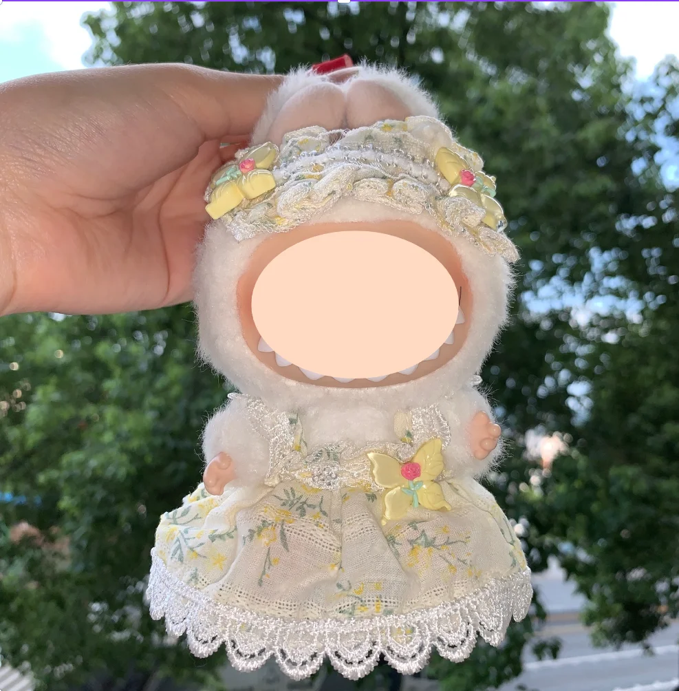 Vestiti per bambole da 6,69 pollici in vari colori, gonne in diversi colori, accessori per bambole fai-da-te adatti per bambole Labubu