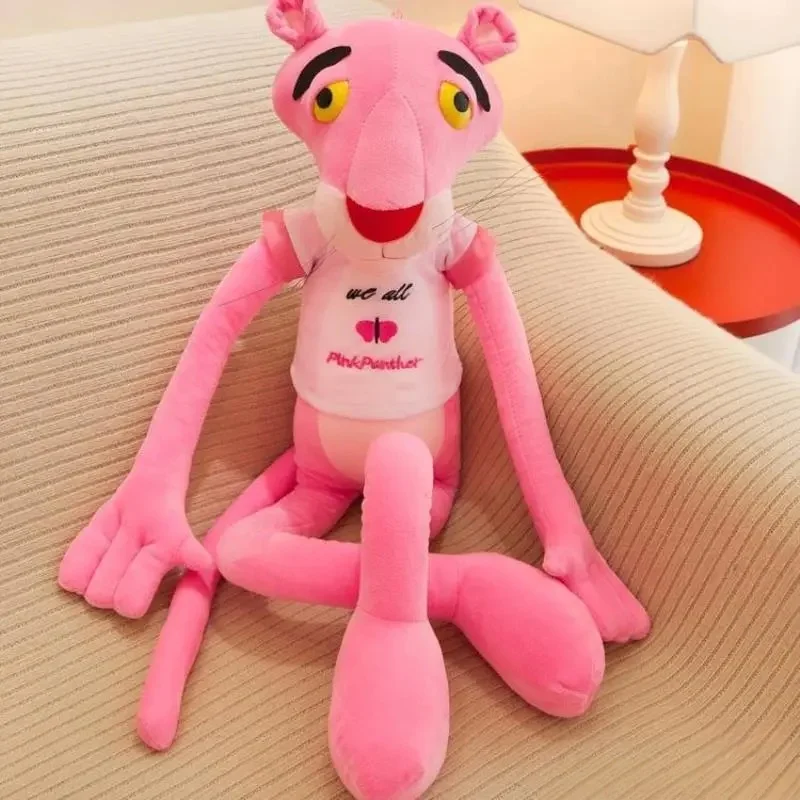 ตุ๊กตาเสือดาวสีชมพูน่ารัก ขนาด 60 ซม.~180 ซม. ของเล่นตุ๊กตาผ้ากำมะหยี่นุ่ม ของเล่นเด็ก ของขวัญคริสต์มาส