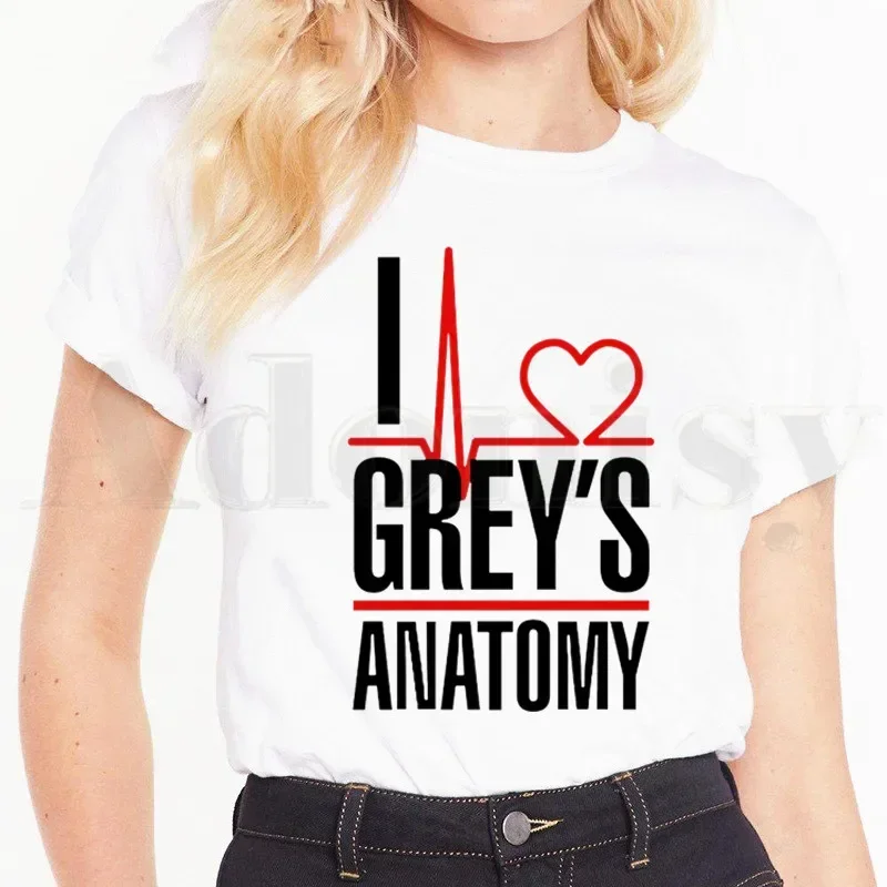 Greys Anatomy You're My Person Gray's Anatomy Short Sleeve Female Tops Tees Harajuku  VintageT Shirts Women's T-shirt