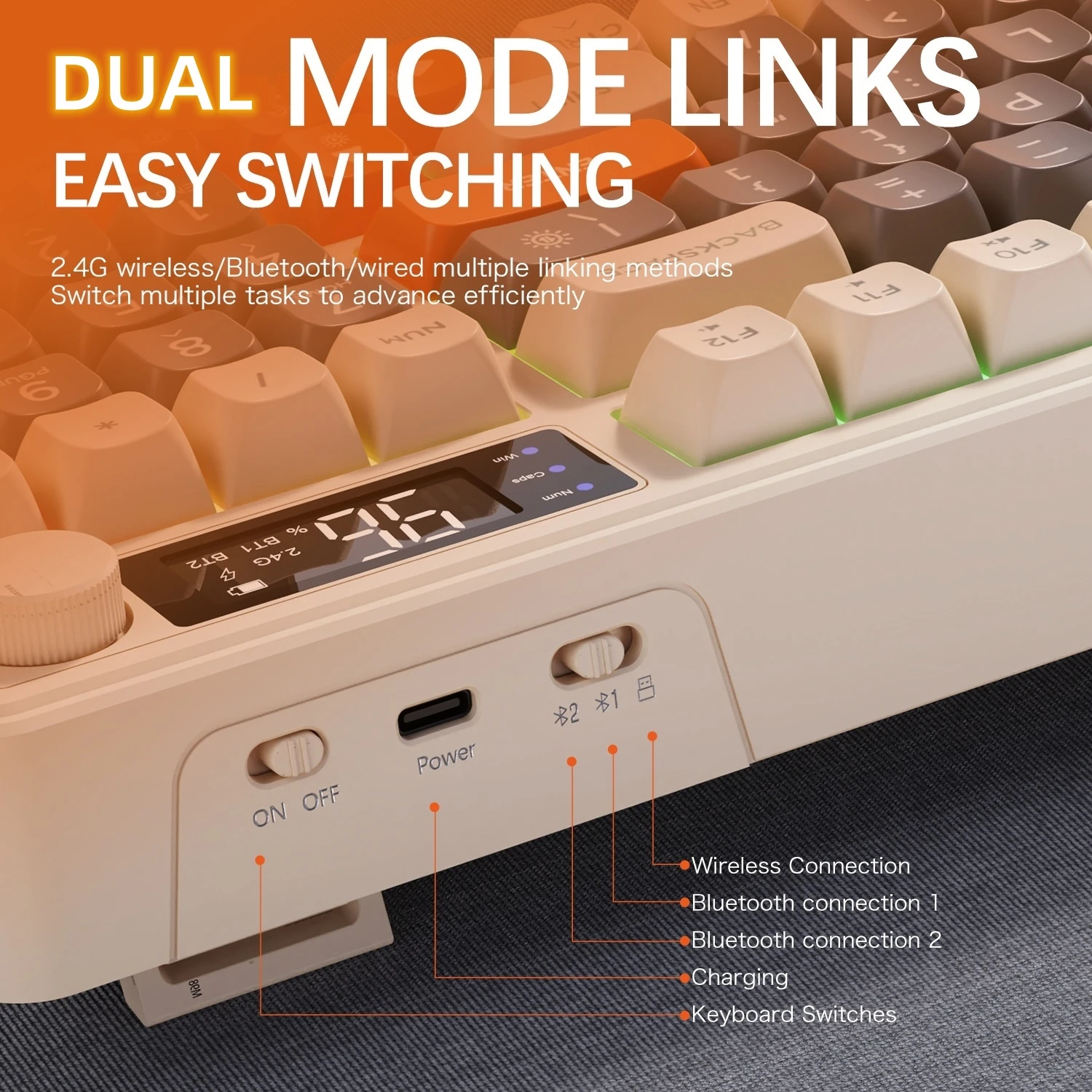 Teclado para Juegos Multi-Disp - Gaming Keyboard Blue Switches reseña y precio