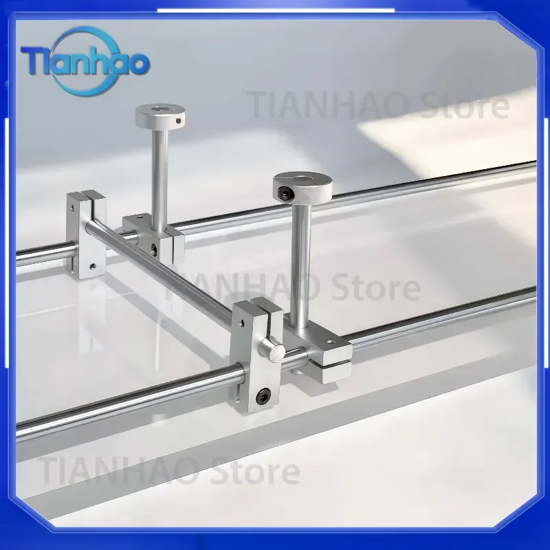 Acrylic Light Shaft Monitor Stand Riser for Computer Screen Holder Desktop Office Organizer Accessories Ergonomic Laptop