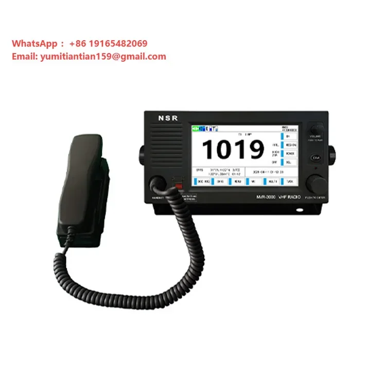 Marine Touch Screen NSR VHF Radio NVR-3000 With CCS or DNV Type Approval