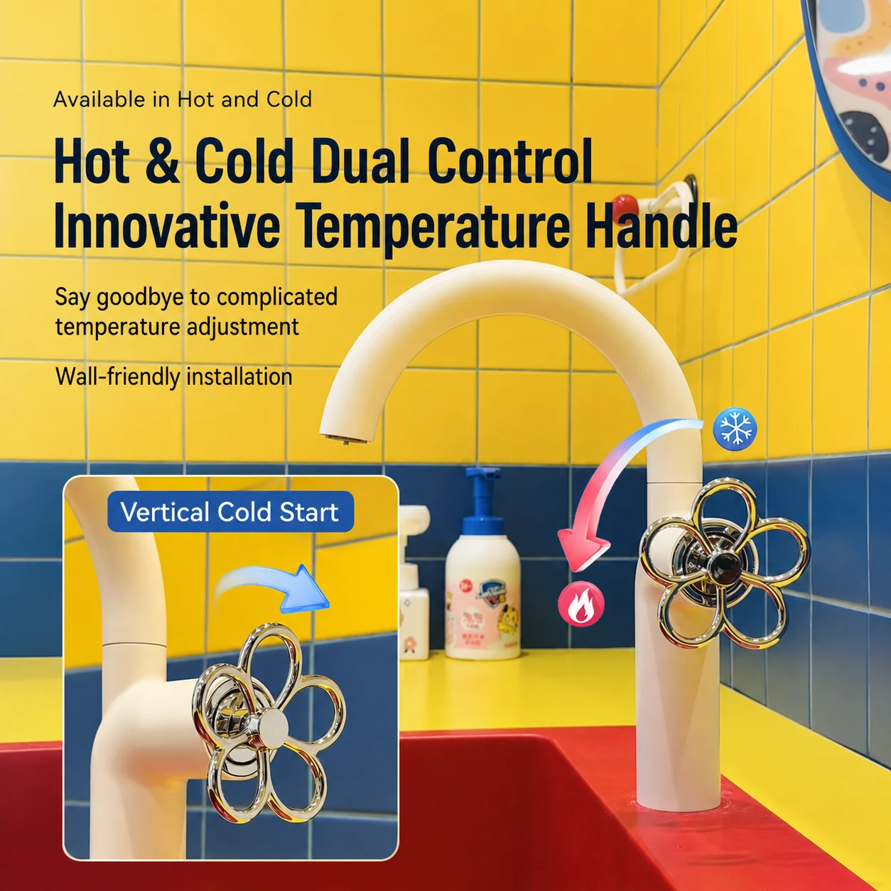 Pull Out Basin Faucet 3 Modes Liftable Hot Cold Bathroom Sink Mixer Tap Gray White Washbasin Faucet
