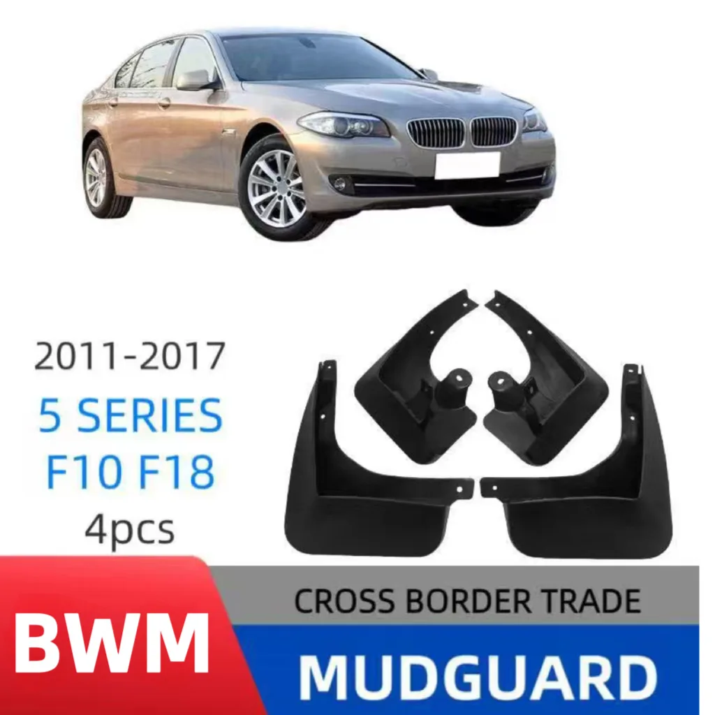 Mud Flaps Mud Guards Splash Guards For BMW 5 Series 2011-2017 Car Fender Mudflaps Wheel Splash Shield Auto Exterior  Accessories