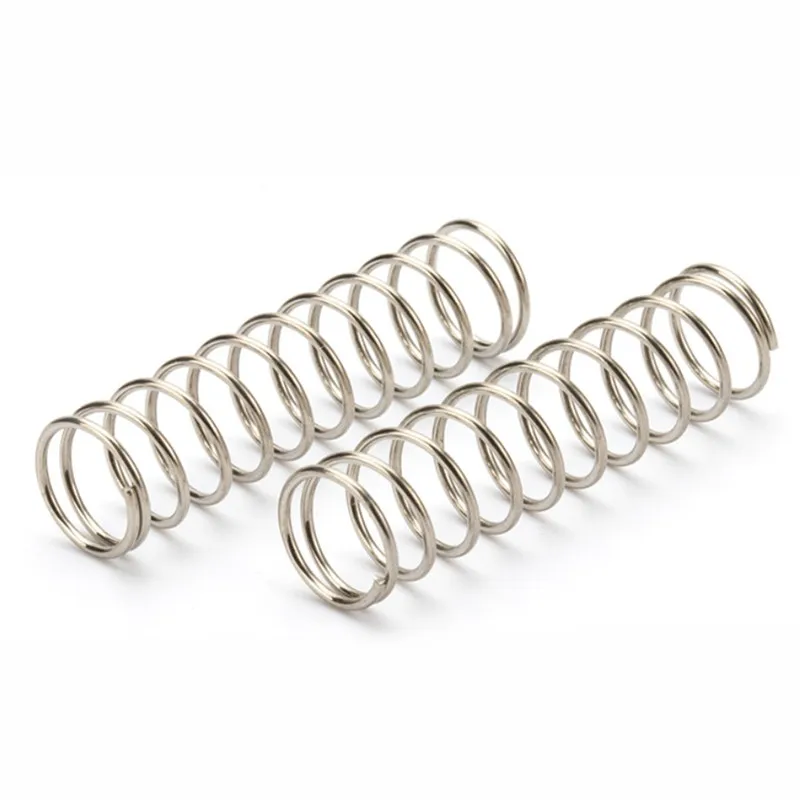 

50 шт./лот 0,3/0,4/0,5/0,6/0,7/0,8 мм, нержавеющая сталь 304, маленькая катушка, пружина сжатия, точечные микропружины сжатия