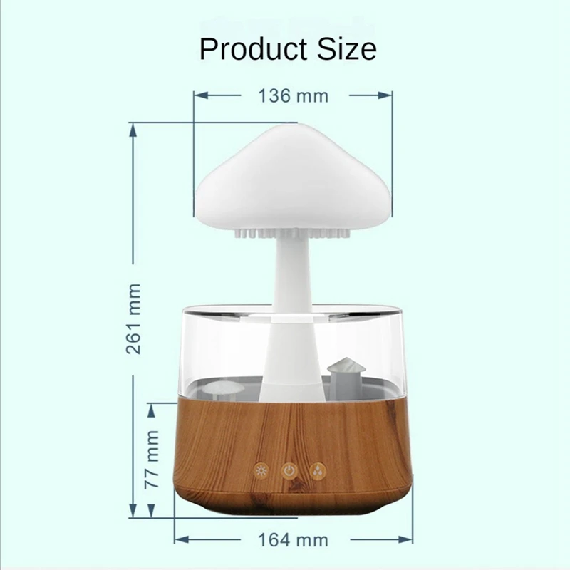 بالموجات فوق الصوتية البخاخة الروائح آلة المطر سحابة امدادات الطاقة 5 فولت 2A غير قابلة للشحن