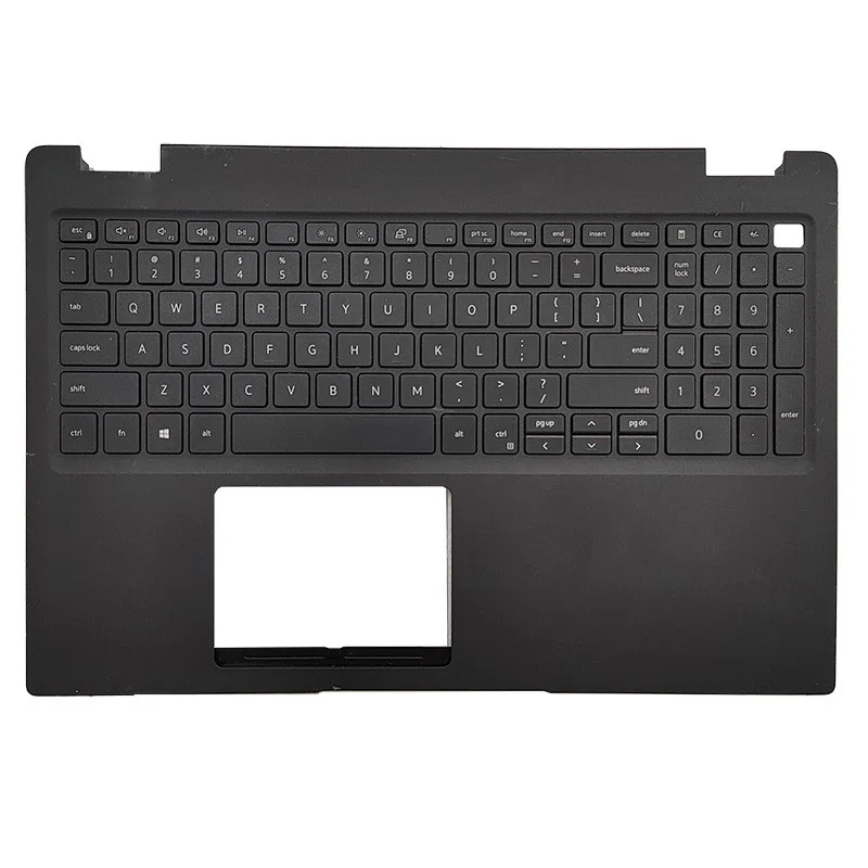 

0JYG4Y новая клавиатура США для ноутбука DELL Latitude 3510 E3510 L3510, верхняя крышка упора для рук, верхняя крышка с клавиатурой, без Badklight, черный
