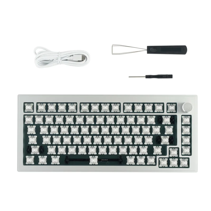 Drunkdeer A75 Pro لوحة مفاتيح ميكانيكية سلكية للألعاب مفتاح مغناطيسي 75% 82 مفتاح Pbt Keycap قابل للتبديل السريع ملحقات ألعاب Rgb هدية #5