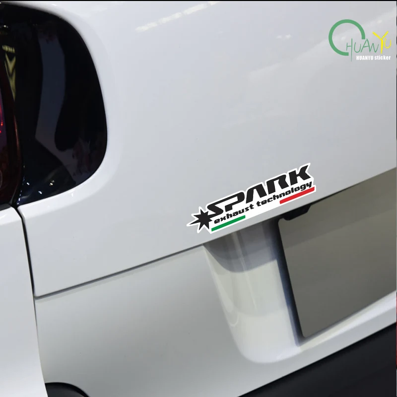 Adhesivo reflectante para tubo de escape Escorpio; calcomanía de modificación del extremo de la cola de la motocicleta; pegatina AK para decoración del coche