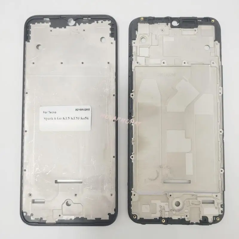 LCD Frame Front Housing Cover Chassis Bezel For Tecno Pova 2 Neo LD7 LE7 LE6 KE5 Pouvoir 4 LC7 For Infinix Note 7 X690