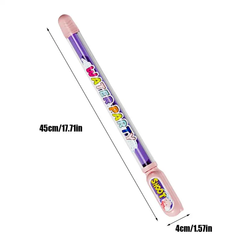 Wasser Squirting Spielzeug für Kinder Feuerwerk Wasser Soaker Ausziehbarer Spaß Soaker Squirt Spielzeug für Pool Sommer Hinterhof Strandaktivitäten