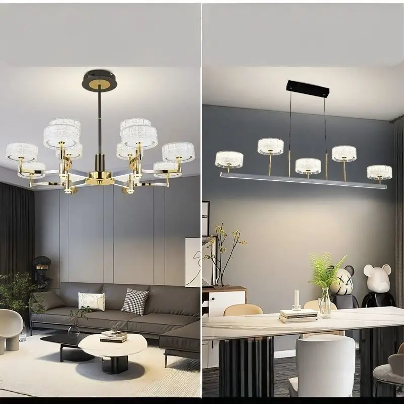 Luxury luxurious main ceiling lamp for the living room, new minimalist ceiling lamp, bedroom eye friendly lamp