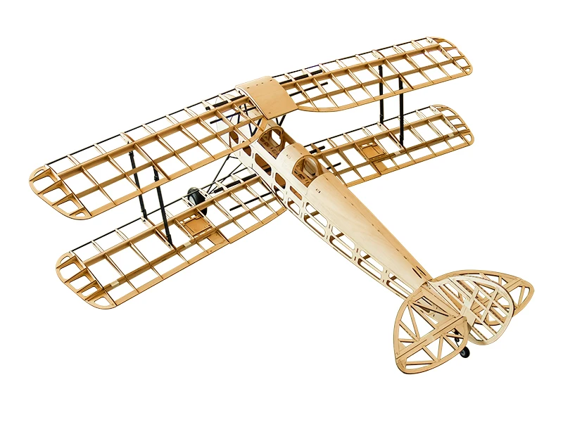 Dancing Wings Hobby 1.4M Wingspan Tiger Moth RC Balsawood Plane Wooden RC Airplane Assembly Building Kit DIY Flim Covers